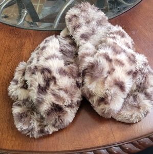 Women's Slippers Leppard Print